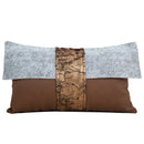 GobekUsa Italian Light Luxury Brown Cushion Cover for Sophisticated Home Decor.