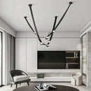 GobekUsa Italian Light Luxury Leather Chandelier for Dining Room and Living Room