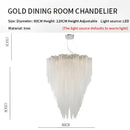 GobekUsa Crystal Tassel Pendant Light: Italian Postmodern Luxury for Bedroom & Restaurant