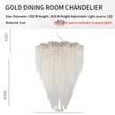 GobekUsa Crystal Tassel Pendant Light: Italian Postmodern Luxury for Bedroom & Restaurant