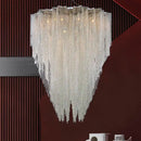 GobekUsa Crystal Tassel Pendant Light: Italian Postmodern Luxury for Bedroom & Restaurant