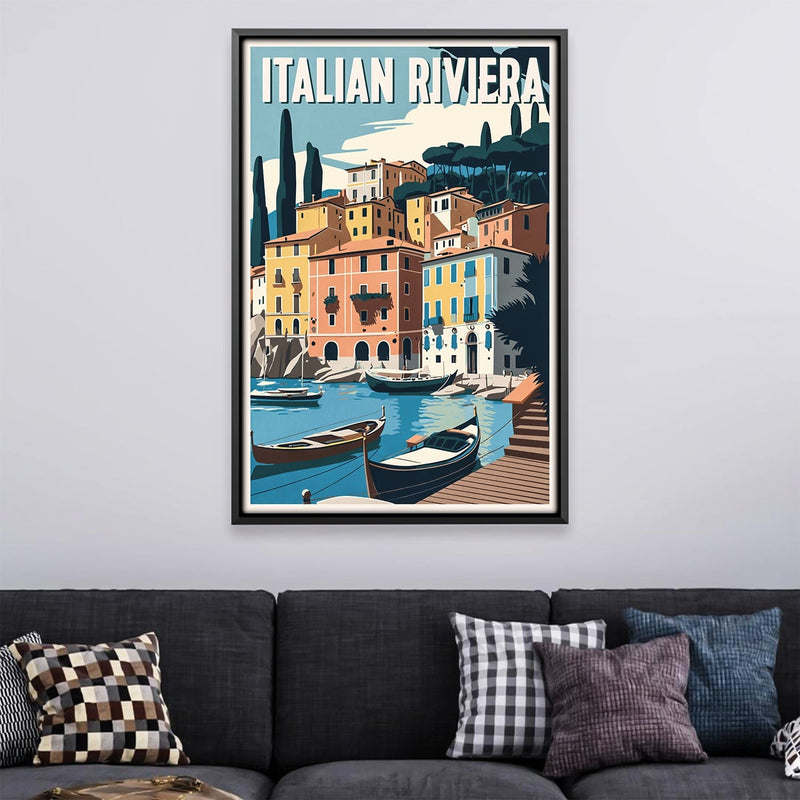 Italian Riviera Canvas