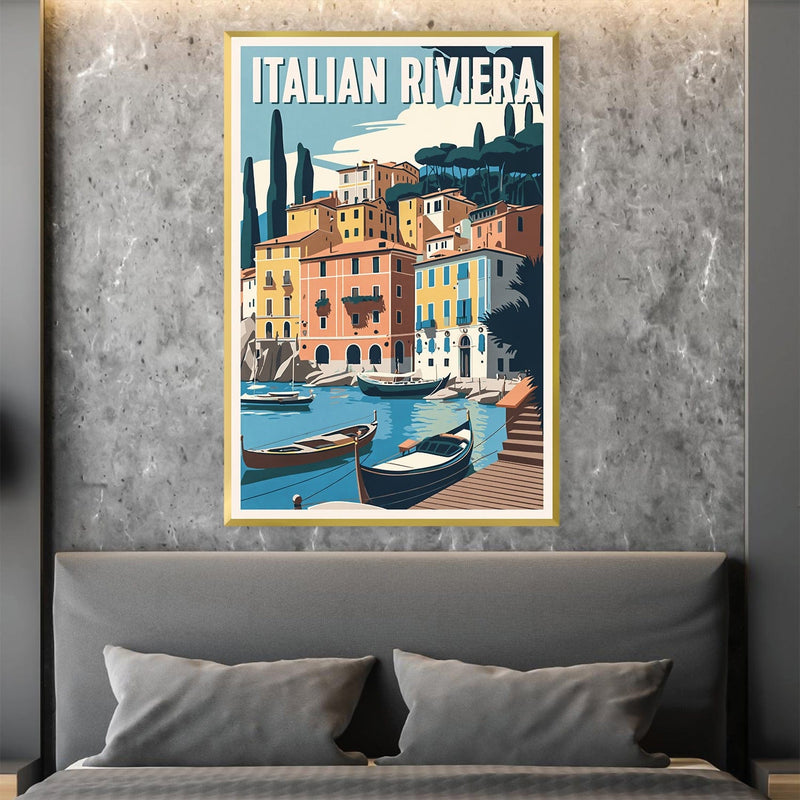 Italian Riviera Canvas