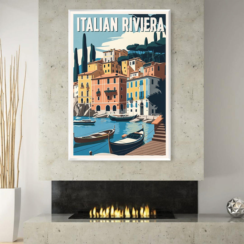 Italian Riviera Canvas