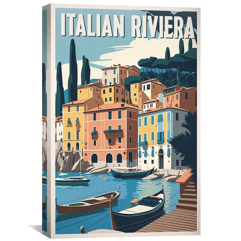 Italian Riviera Canvas