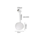 GobekUsa Gregg Pendant Lamp: White Bubble Glass Italian Design for Home, Kitchen, Restaurant