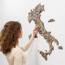 Wooden Map of Italy – Terra