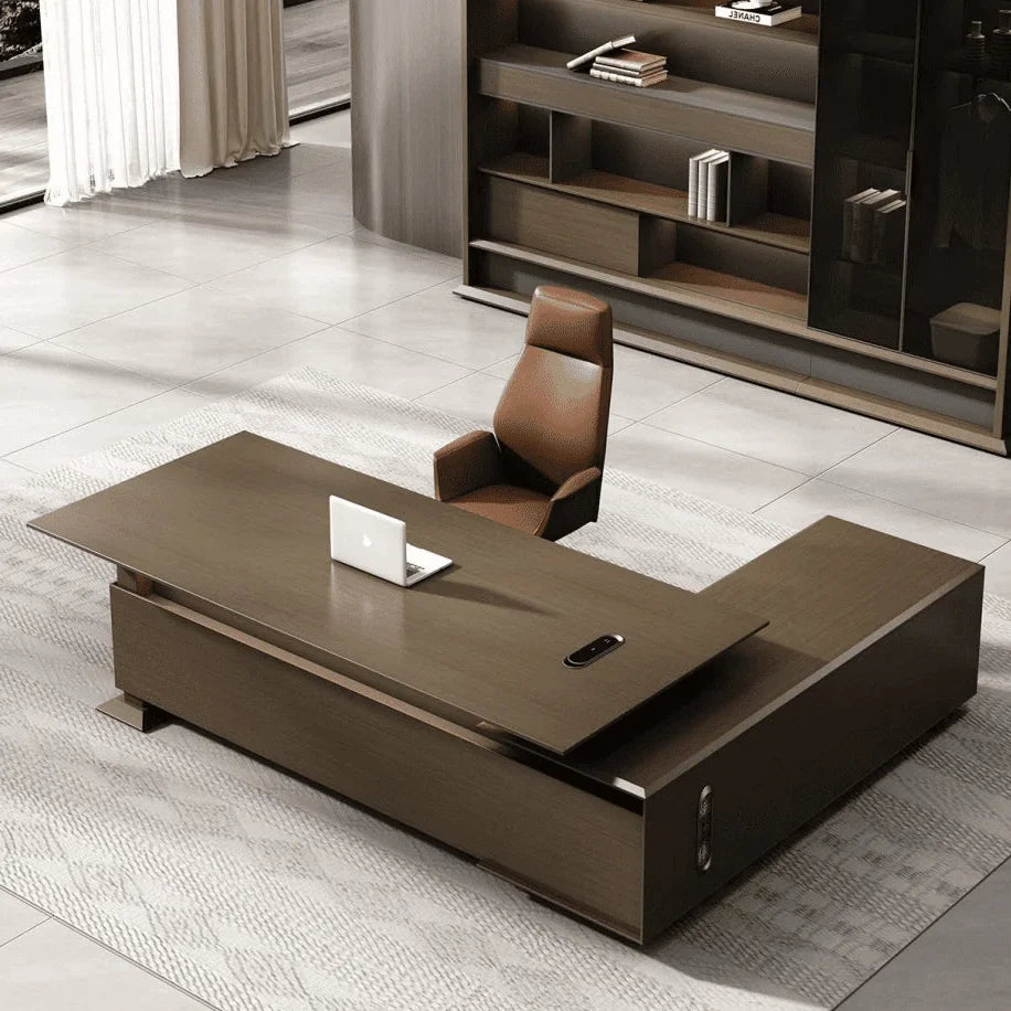 Atlee · Modern L-Shaped Executive Desk, photo 5 of 19