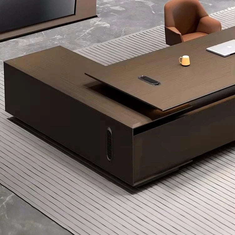 Atlee · Modern L-Shaped Executive Desk, photo 11 of 19