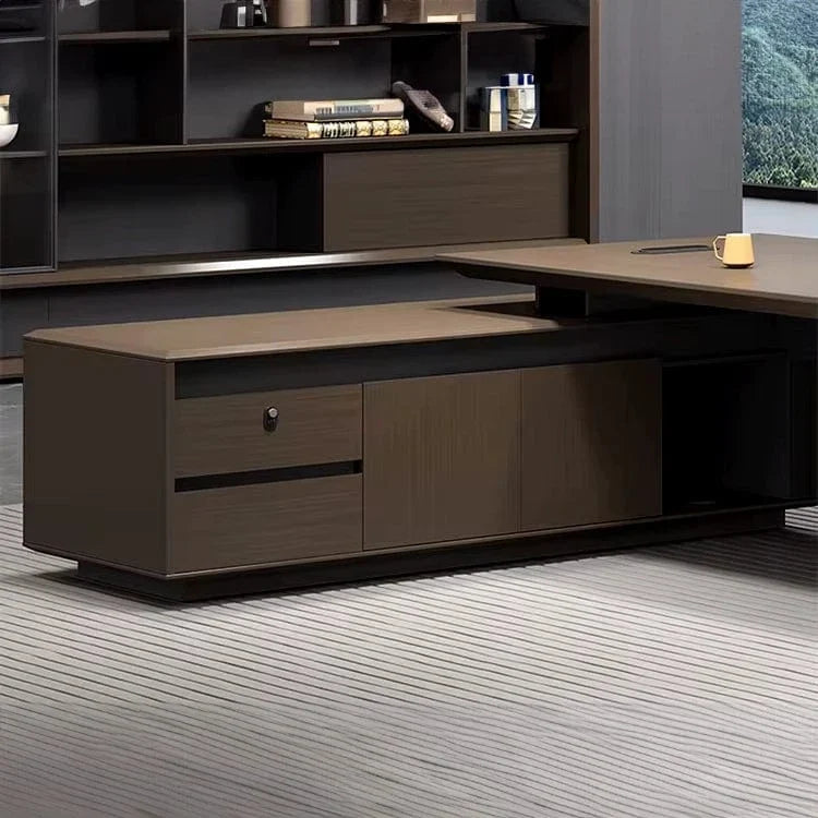 Atlee · Modern L-Shaped Executive Desk, photo 10 of 19