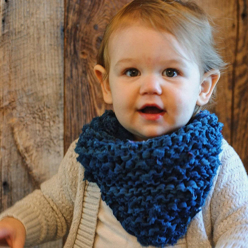 Itty Bitty Kiddie Kerchief Knitting Pattern