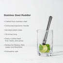Stainless Steel Muddler by Viski