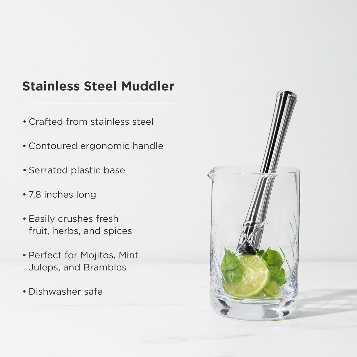 Stainless Steel Muddler, photo 5 of 7