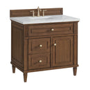 James Martin Lorelai 36" Single Bathroom Vanity, Mid-Century Walnut