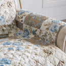 Reversible Floral Patchwork Furniture Protector - Maribel Collection by Great Bay Home