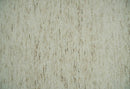 Ivory and Brown Contemporary Abstract Hand Tufted Natural Wool Area Rug by The Rug Decor