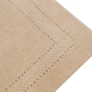 Ivory Contemporary Hand Loomed Wool Area Rug Geometric Design by The Rug Decor