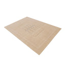 Ivory Contemporary Hand Loomed Wool Area Rug Geometric Design by The Rug Decor