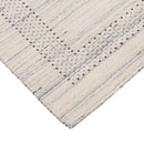 Ivory Wool Hand-Loomed Area Rug - Authentic Gabbeh Tribal Design by The Rug Decor