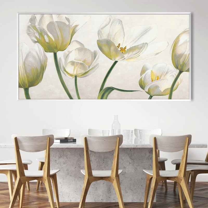 Ivory Garden Canvas