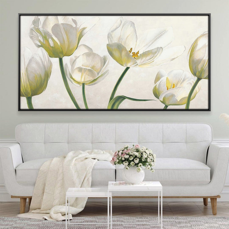 Ivory Garden Canvas