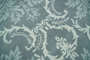 Hand Tufted Ivory, Gray and Blue Contemporary Design Wool Area Rug