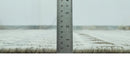 Ivory Gray Charcoal Wool Area Rug - Southwestern Hand Knotted