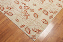 8' x 10' Hand Knotted Vegetable Dyes Oriental Area rug Beige