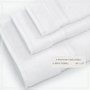 Cotton Terry Bath Towel Set - Cooper Collection by Great Bay Home
