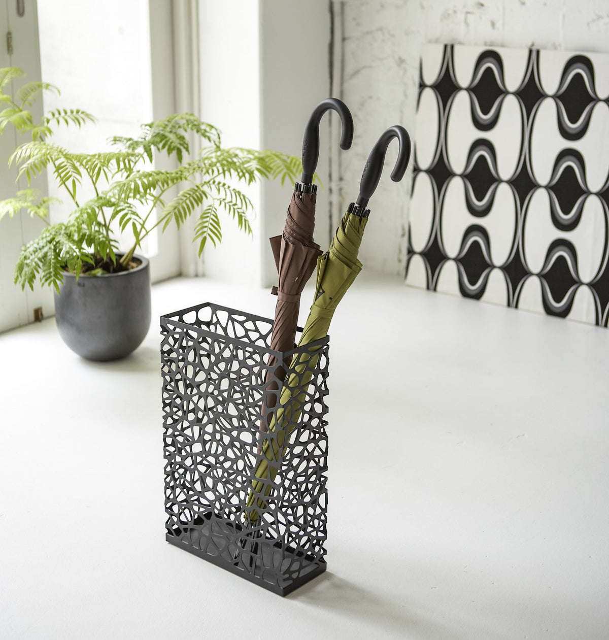 Umbrella Stand - Rectangle - Steel, photo 4 of 5