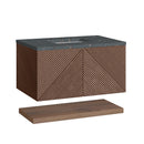 James Martin Marcello 36" Floating Single Bathroom Vanity, Chestnut