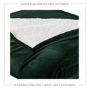 Velvet Plush Sherpa Bed Blanket - Sherpa Fleece Collection by Great Bay Home