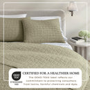 100% Cotton Honeycomb Waffle Garment Washed Quilt Set - Genevieve Collection by Great Bay Home