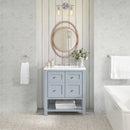 James Martin Breckenridge 30" Single Bathroom Vanity, Serenity Blue