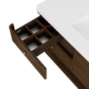 James Martin Allamari 48" Floating Single Bathroom Vanity, Sable