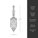 Stainless Steel Absinthe Spoon by Viski