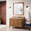 James Martin Brittany 48" Single Bathroom Vanity, Saddle Brown