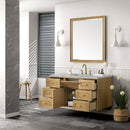 James Martin Laurent 48" Dual Mount Single Bathroom Vanity, Light Natural Oak