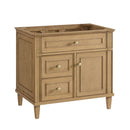 James Martin Lorelai 36" Single Bathroom Vanity, Light Natural Oak