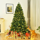 7 Feet PVC Artificial Christmas Tree with LED Lights by LJGDeals