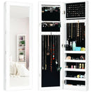 Door and Wall Mounted Armoire Jewelry Cabinet with Full-Length Mirror by LJGDeals