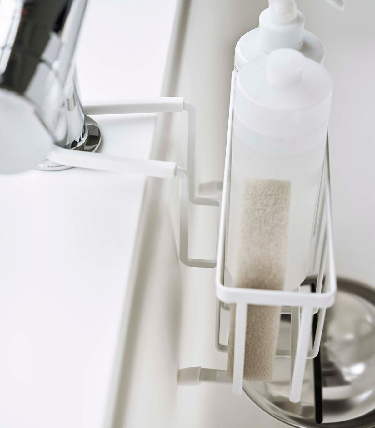 Faucet-Hanging Sponge Caddy - Steel, photo 5 of 15