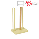 Paper Towel Holder - Steel + Wood