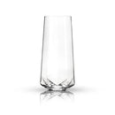 Seneca Faceted Crystal Stemless Champagne Flutes Set of 2 by Viski
