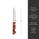 Professional Bartender Knife with Acacia Wood Handle by Viski