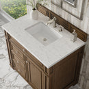 James Martin Bristol 36" Single Bathroom Vanity, Saddle Brown