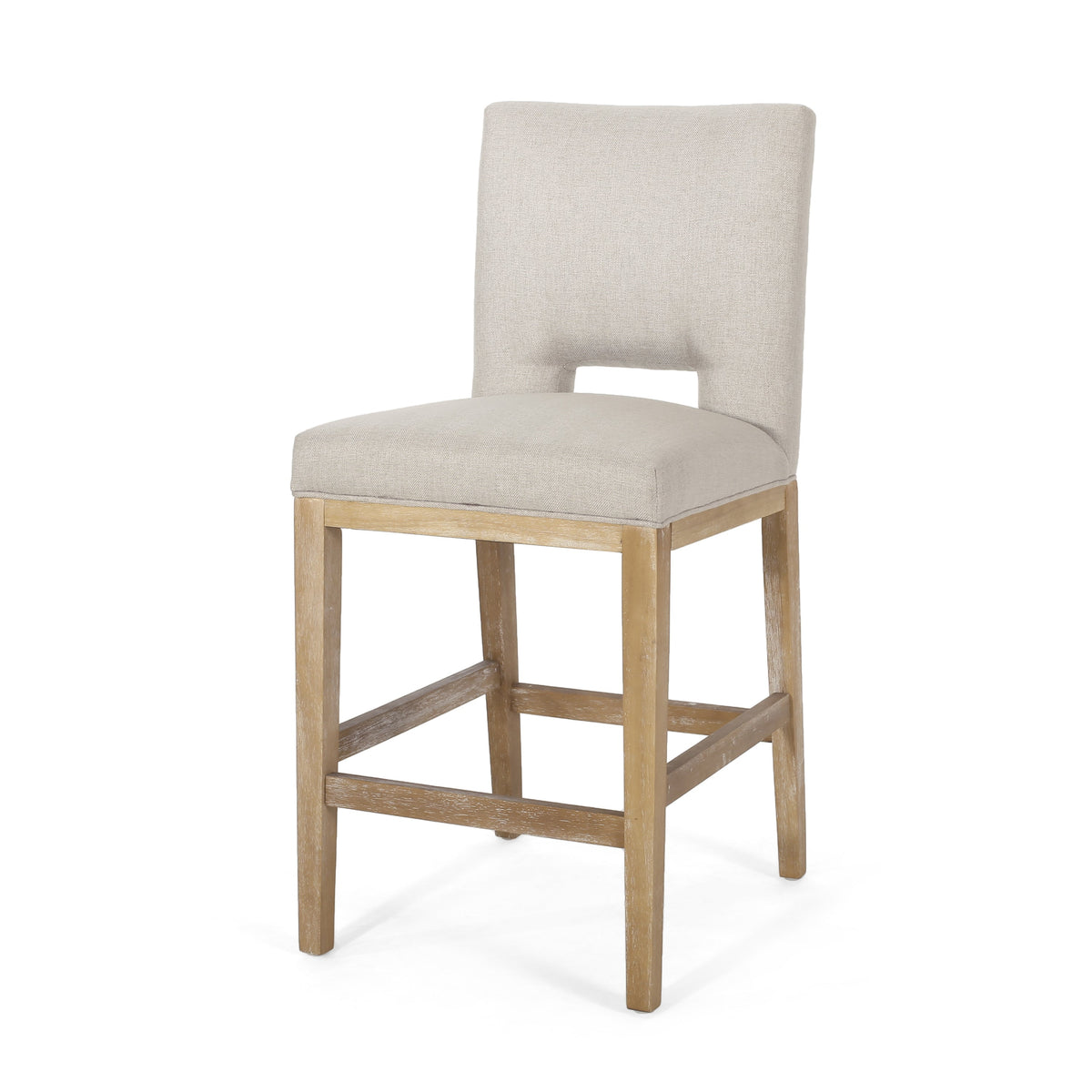 27 Inch Counter Stools, Set of 2, Fabric, photo 7 of 10