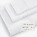 Cotton Terry Bath Towel Set - Cooper Collection by Great Bay Home