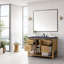 James Martin Breckenridge 48" Single Bathroom Vanity, Light Natural Oak