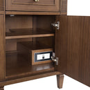 James Martin Lorelai 60" Double Bathroom Vanity, Mid-Century Walnut